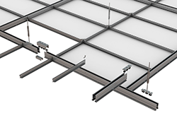 Structural grid ceilings